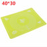Silicone Baking Mat for Pastry Rolling with Measurements Pastry Rolling Mat, Reusable Non-Stick Silicone Baking Mat